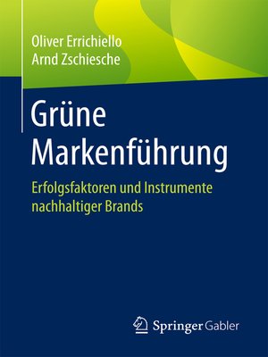 cover image of Grüne Markenführung